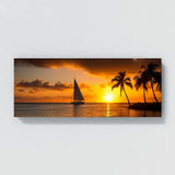 Tropical Beautiful Sailboat 108 Wall Art