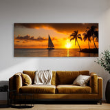 Tropical Beautiful Sailboat 108 Wall Art