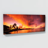 Tropical Beautiful Warm Glow 49 Wall Art