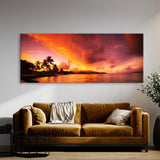 Tropical Beautiful Warm Glow 49 Wall Art