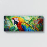 Tropical Bird Impasto 122 Wall Art