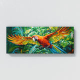 Tropical Bird Impasto 124 Wall Art