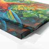 Tropical Bird Impasto 124 Wall Art