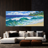 Tropical Impasto 64 Wall Art