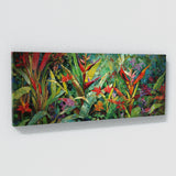 Tropical Impasto Garden 58 Wall Art