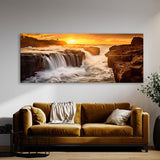 Waterfall Beautiful Photo 101 Wall Art