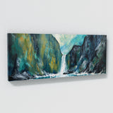 Waterfall Impasto Mystical 108 Wall Art