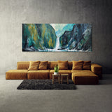 Waterfall Impasto Mystical 108 Wall Art