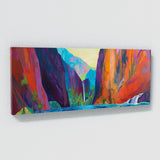 Waterfall Wild Vivid Bold 86 Wall Art