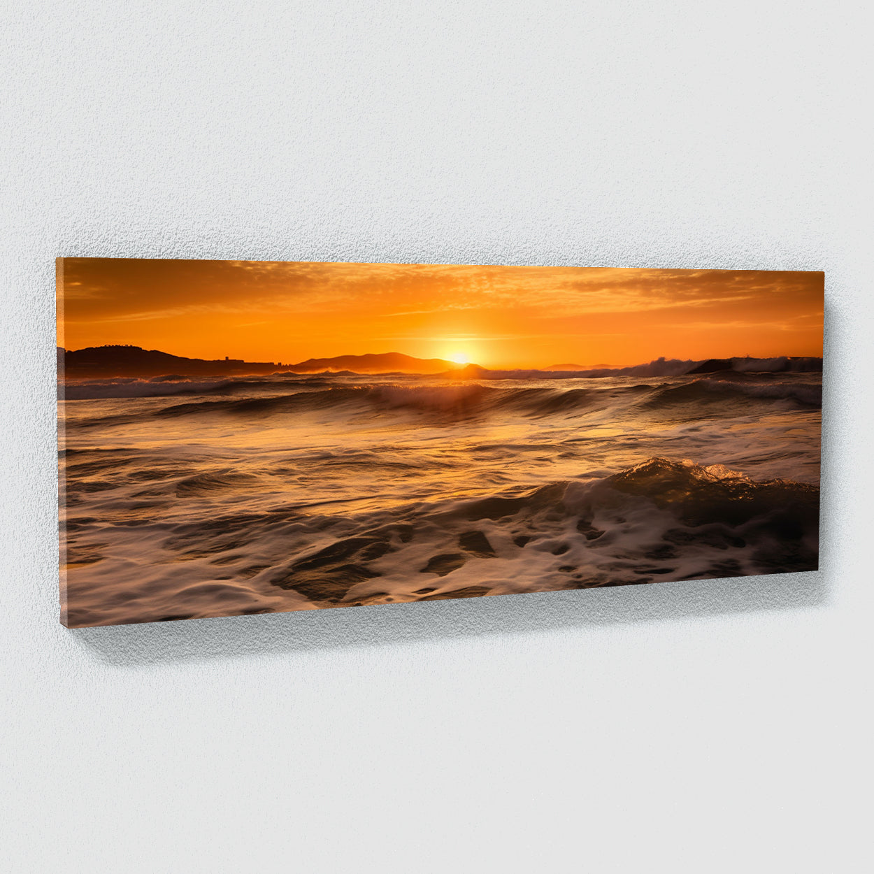 Wave Beautiful Colors 58 Wall Art