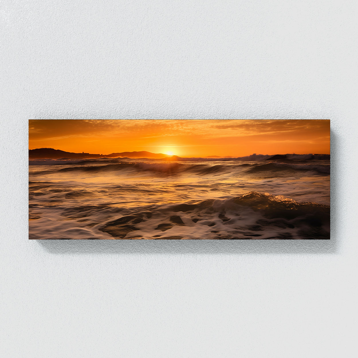 Wave Beautiful Colors 58 Wall Art
