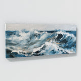 Wave Impasto Brushstrokes 3D 70 Wall Art
