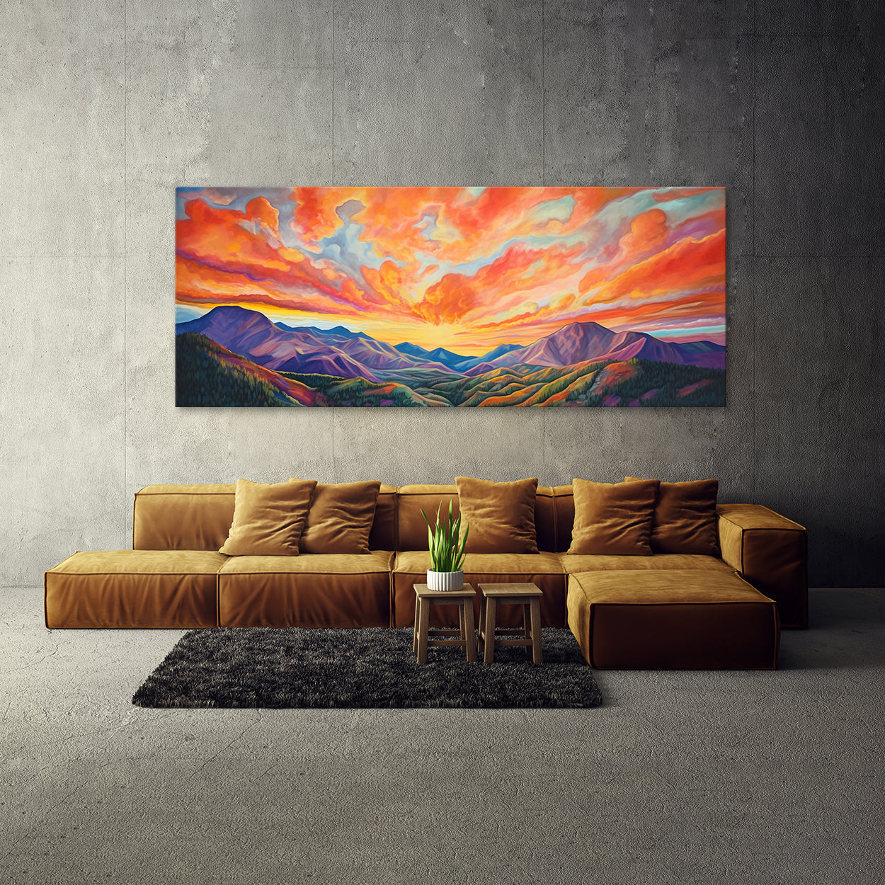 Wilderness Colorful 100 Wall Art