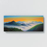 Wilderness Landscape Mist 68 Wall Art