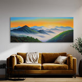 Wilderness Landscape Mist 68 Wall Art