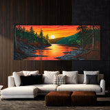Wilderness River 66 Wall Art