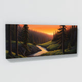 Wilderness River Glow 103 Wall Art