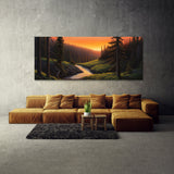 Wilderness River Glow 103 Wall Art