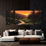 Wilderness River Glow 103 Wall Art