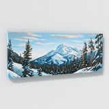 Wilderness Snowy Pine Blue Sky 12 Wall Art