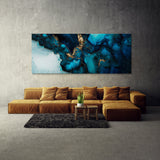 Marble Modern Luxury Azure 80 Wall Art