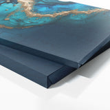 Marble Modern Luxury Azure 81 Wall Art