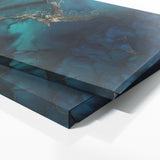 Marble Modern Luxury Azure 82 Wall Art