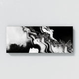 Marble Modern Luxury Black White 66 Wall Art