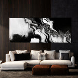 Marble Modern Luxury Black White 66 Wall Art