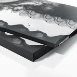 Marble Modern Luxury Black White 70 Wall Art