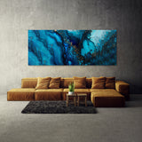 Marble Modern Luxury Blue 31 Wall Art