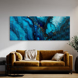 Marble Modern Luxury Blue 31 Wall Art