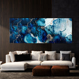 Marble Modern Luxury Blue 33 Wall Art