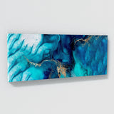Marble Modern Luxury Blue 36 Wall Art