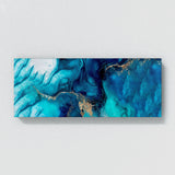 Marble Modern Luxury Blue 36 Wall Art
