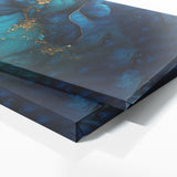 Marble Modern Luxury Blue 37 Wall Art