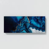 Marble Modern Luxury Blue 38 Wall Art