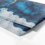 Marble Modern Luxury Blue 38 Wall Art