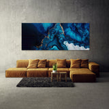 Marble Modern Luxury Blue 38 Wall Art