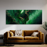 Marble Modern Luxury Emerald Green 18 Wall Art