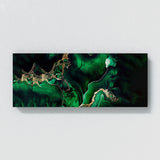 Marble Modern Luxury Emerald Green 21 Wall Art