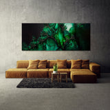Marble Modern Luxury Emerald Green 27 Wall Art