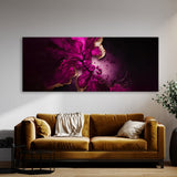 Marble Modern Luxury Magenta 89 Wall Art