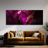 Marble Modern Luxury Magenta 95 Wall Art