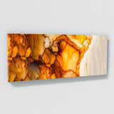 Marble Modern Luxury Orange 78 Wall Art