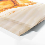 Marble Modern Luxury Orange 78 Wall Art