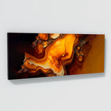 Marble Modern Luxury Orange 79 Wall Art