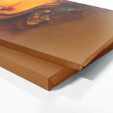 Marble Modern Luxury Orange 79 Wall Art