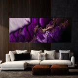 Marble Modern Luxury Purple 100 Wall Art