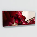 Marble Modern Luxury Ruby Red 26 Wall Art